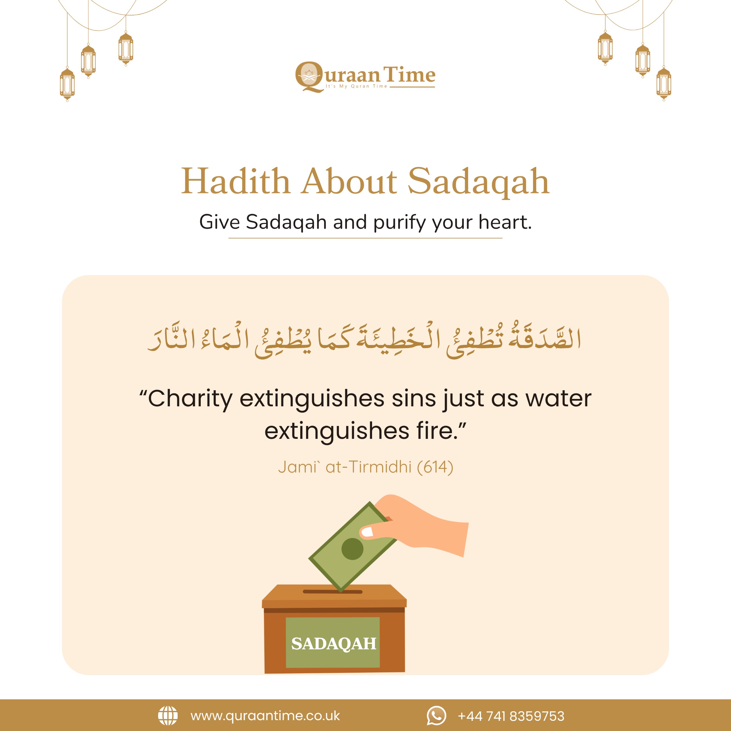 Hadith About Sadaqah